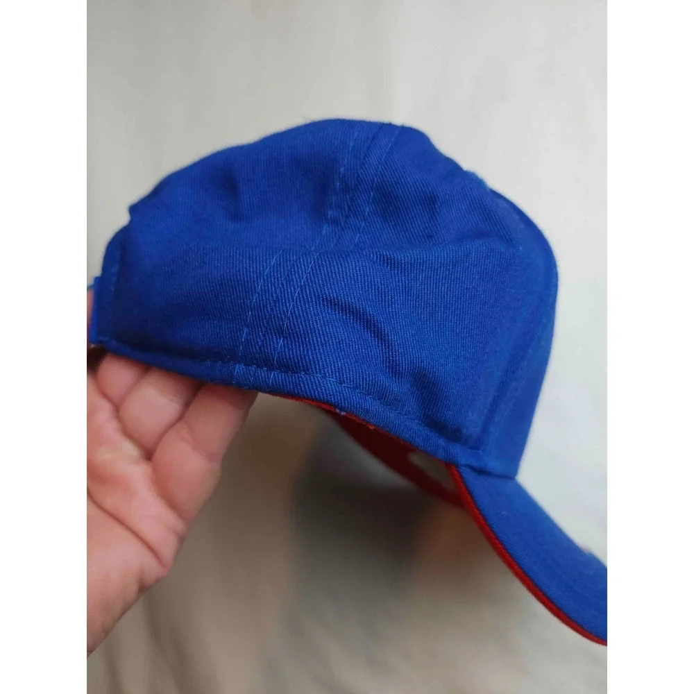 NHL New York Rangers Youth Adjustable Hat Cap Blue Red Logo Hockey Gear NWT